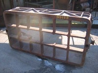 Moulding box, cast iron, 1400 mm x 700 mm x 350 mm; 336 kg